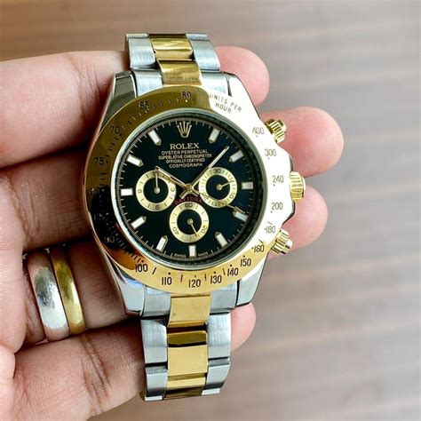 gold silver rolex mens|silver Rolex price.